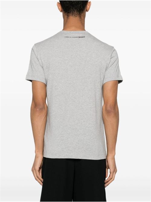 T-shirt with logo COMME DES GARÇONS SHIRT | FMT011S241TOPGREY